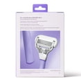 thumbnail image 3 of Flamingo Women’s Razor Multipack with 5 Razor Blade Refills - Lilac Handle, 3 of 6