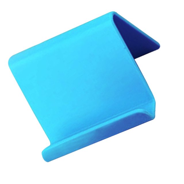 sweethay Base de soporte de plástico universal Soporte para teléfono móvil Soporte plegable resistente al desgaste Decoración Teléfono inteligente Teléfono y Comunicación Cielo azul PC 1