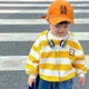 thumbnail image 3 of Sudadera para niños, Top a rayas con estilo, jersey de cuello redondo, camisa para niños, ropa de bebé recién llegada de primavera 2023, 3 of 4
