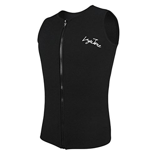 D DOLITY Women 3mm Neoprene Wetsuit Vest for Scuba Diving Snokling Suit Swimsuit Zipper Jacket Warm Rash Vests Sleeveless Surfing Top 