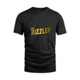 thumbnail image 2 of Men'S Casual Crew Neck T-Shirt with "Rizzler" Print, 100% Cotton Knit Fabric, Short Sleeve, Regular Fit, Summer Top for Going Out - H Style Tee For Adult, Men, Women, Teen, Teenager, Adolesc, 2 of 6