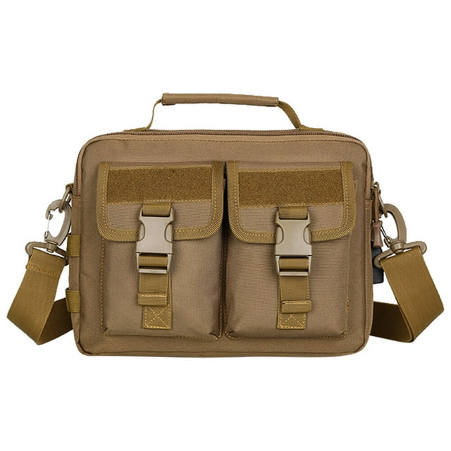MasteelfCA Outdoor Fishing Tools Bag Angling Crossbody Bag Fishing Tackle Organizer