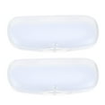 thumbnail image 1 of SHISUYAN 2Pcs PVC Frosted Eyeglasses Boxes Sunglasses Storage Boxes (Transparent), 1 of 5
