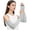 Gray, variant on Unisex Ice Silk Sun Protection Arm Sleeves Non Slip Breathable Quick Dry for Cycling Outdoor Sports Running UPF 50+ Lightweight Cooling