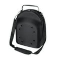 thumbnail image 3 of Bolsa de transporte para gorras de béisbol, estuche protector de 6 gorras, organizador de EVA multiusos, mochila, estuche rígido portátil con asa para Negro Macarena Estuche de viaje para sombreros, 3 of 8