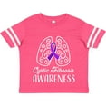 thumbnail image 3 of Inktastic Cystic Fibrosis Awareness with Ribbon and Lungs Boys or Girls Toddler T-Shirt, 3 of 5
