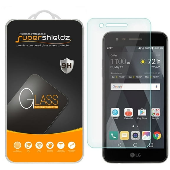 [1-Pack] Supershieldz for LG Risio 2 Tempered Glass Screen Protector, Anti-Scratch, Anti-Fingerprint, Bubble Free