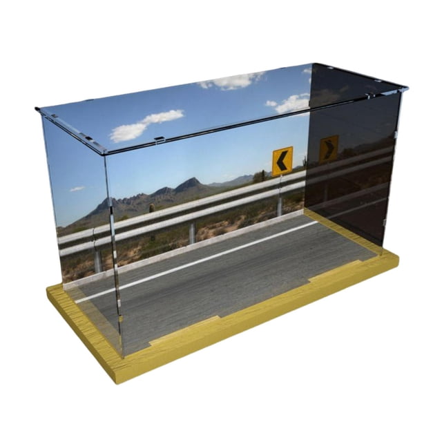 1:12 Parking Display Case Acrylic Protective Box Storage for Motorcycle Cars High