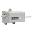 thumbnail image 2 of 5 Digit Pull Counter 350rpm/minute Manual Resettable Mechanical Counter for Machinery Textiles 220V, 2 of 5