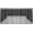Dark Gray, variant on Buffalo Check Plaid Swag Panels by Penny's Needful Things (Set of 2) 36 Inch Long Swag Panels UNLINED (White)