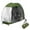 Army green, variant on Outdoor Bike Storage Tent 210D Oxford Fabric Waterproof Bicycle Storage Shed for Bikes