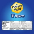 thumbnail image 5 of HONEY MAID Lil' Squares Honey Graham Crackers, Lunch Snacks, 1.06 oz Snack Pack, 5 of 9