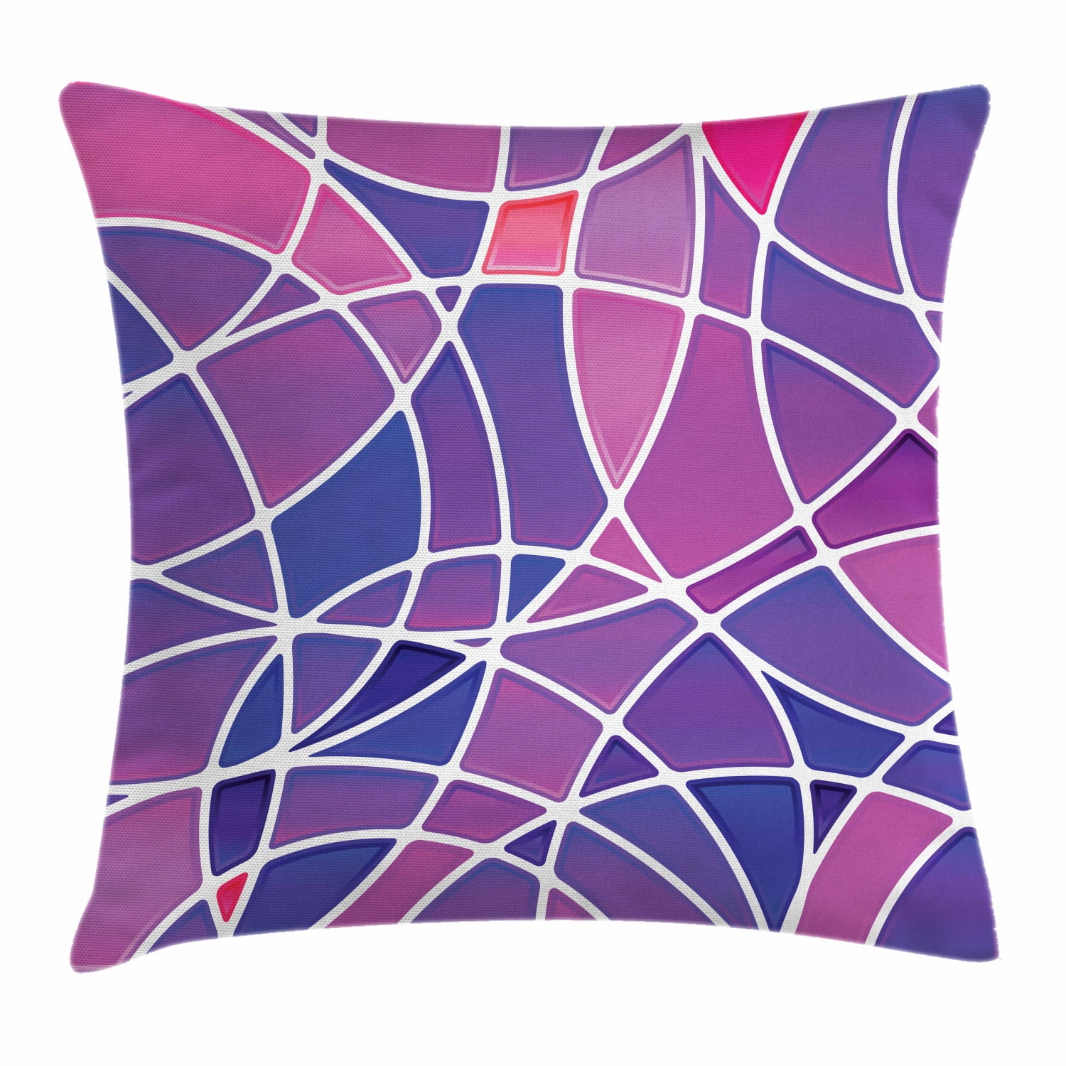 Abstract Throw Pillow Cushion Cover, Contemporary Graphic Art Print