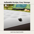 thumbnail image 4 of Abbraccia Cama inflable, superficie suave, portátil para adultos, 4 of 6