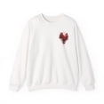 thumbnail image 2 of Small Red Heart Sweatshirt, Floral Red Heart Sweatshirt, Floral Love Sweatshirt, Valentine's Day Sweatshirt, Heart Floral Sweatshirt 104, 2 of 24