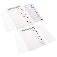 thumbnail image 4 of Juego de Tableros de Lista de Uxcell, 4 Piezas de Plástico Memo Gráfico de Tareas con Tarjeta Mi Tarea, Blanco, 4 of 6