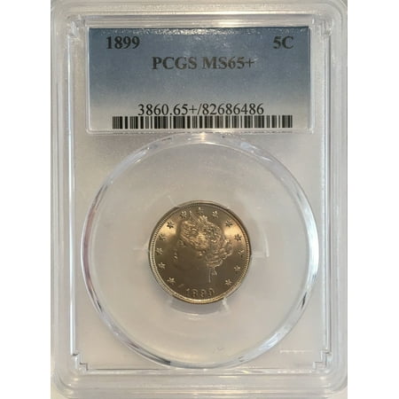 1899 Liberty Head V Nickel MS-65+ PCGS