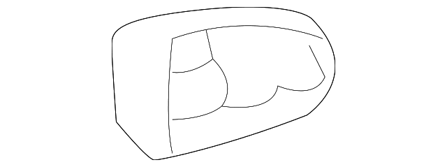 Genuine OE Toyota Rear Cover - 69250-06020-B1