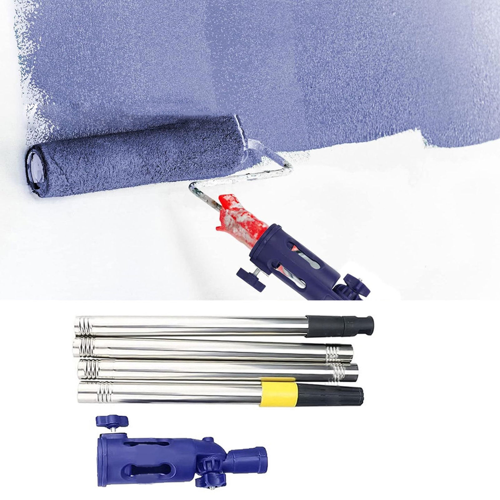 Adjustable Paint Brush Holder Paint Brush Extension Handle Corner Painting Tool For Precise Wall Ceiling