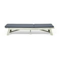 thumbnail image 6 of Cullen Outdoor Acacia Wood Chaise Lounge and Cushion Sets, Set of 2, Light Gray and Dark Gray, 6 of 12