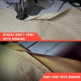 thumbnail image 7 of ShadeMart 7' W x 8' L Beige Pergola Sun Shade Canopy Replacement Cover, Commercial Grade 260 GSM Cloth for Outdoor Patio, Includes Stainless Steel Weighted Rods (We Make Custom Size), 7 of 7