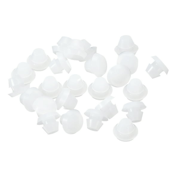 36 Pack Silicone Hole Plug, Black Rubber Round Hole Plugs Fit for Bottle Pipes 2.5-3mm Inner Diameter