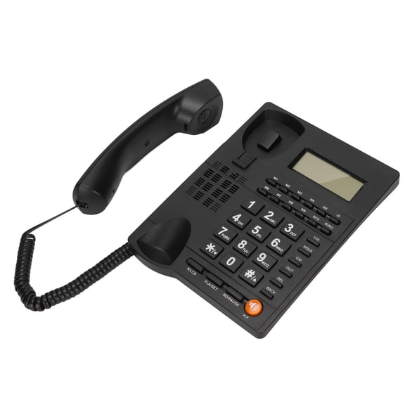 Teléfono fijo de hotel,L019 Teléfono fijo de hotel Teléfono de escritorio doméstico Durabilidad probada en el tiempo