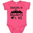 thumbnail image 3 of Inktastic Dallas Texas Someone Loves Me Boys or Girls Baby Bodysuit, 3 of 5