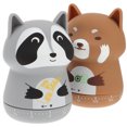 thumbnail image 2 of 2 Pcs Minuterie en Forme d'Animal de Dessin Animé Rappel de Temps Portable Minuterie de Cuisine Pratique Style Aléatoire, 2 of 8