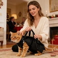 thumbnail image 3 of Pet Carrying Bag Grooming Restraint Bag, with Nylon Scratch Proof Portable Multi Functional Pet Bags for Bathing Nail Trimming Grooming, 3 of 5