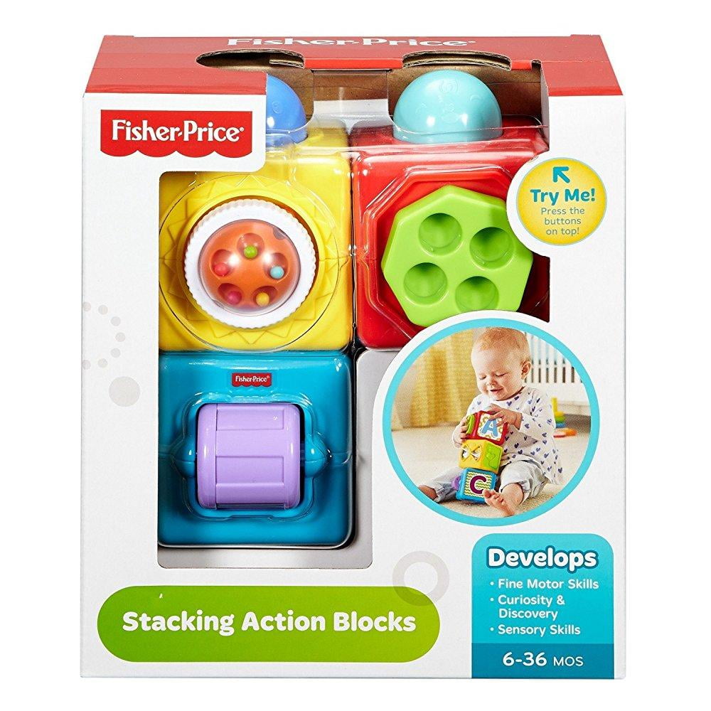 fisherprice stacking action blocks