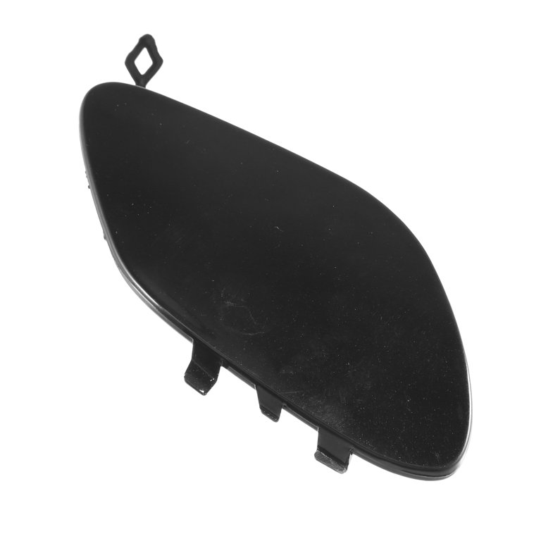 Unpainted Front Tow Hook Eye Cap Cover For 2012-2014 Toyota Prius C – Black Plastic