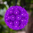 thumbnail image 4 of Wintergreen Lighting LED Starlight Sphere, LED Light Ball Sphere Light, Christmas Light Ball, Christmas Decoration (70 Lights, 6", Purple), 4 of 4
