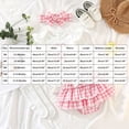 thumbnail image 4 of mgoYE Newborn Baby Girl Fall Clothes Bow Headband Embroidery Long Sleeve Romper Bubble Skirt Set Outfits for Girls, 4 of 5