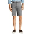 thumbnail image 2 of Ma Croix Mens Twill Chino Shorts with Belt Flat Front Modern Fit, 2 of 3