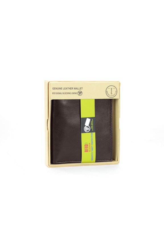 Men's Classic RFID Signal Blocking Wallet
