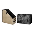 thumbnail image 1 of Caja de almacenamiento de bicicletas plegable que ahorra espacio Contenedor de almacenamiento de bicicletas plegable resistente Marrón, 1 of 8