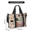 thumbnail image 5 of Sigee Vintage Coffee for Hand Travel Bag,Sports Tote Gym Bag for Men and Women, 5 of 7