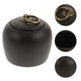 thumbnail image 2 of MasteelfCA 1pc Office Tea Caddy Sealed Storage Jar Practical Tea Storage Container (Black), 2 of 7