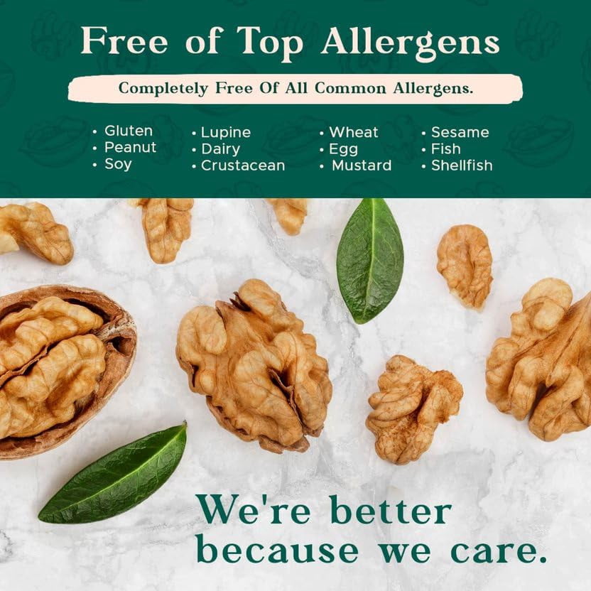I'M A NUT California Raw Shelled Walnuts-Halves and Pieces-No PPO Non GMO Kosher Vegan- 48 oz