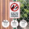 thumbnail image 4 of Do Not Feed Pigeons Or Other Birds Sign,, 4 of 8