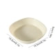 thumbnail image 3 of Pisexur Batería de cocina Reutilizables de plástico para aperitivos, postres, pasteles de frutas y dulces, aptos para cocinas domésticas, individuales, beige, 6,1 pul para la cocina del hogar, 3 of 6
