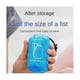 thumbnail image 2 of Foldable Backpack Waterproof Mini Travel Backpack Women Men Bag For Camping Black, 2 of 5