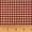Primitive Red 3, variant on Primitive Red 5 Mini Buffalo Plaid Homespun Cotton Fabric - Sold by the Yard - JCS Fabric