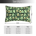 thumbnail image 2 of Easygdp Avocado Heart for Soft Pillow Case Pillow Protectors,Perfect for Sleeping (Pillow Core Not Included)-14"x20", 2 of 6