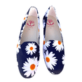 thumbnail image 2 of Zapatos Flat Balerina Casual para Dama Leoniex Calzaplus  Maya Girasol Blanco, 2 of 4