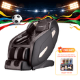 thumbnail image 1 of COSTWAY Relaxation02 Fauteuil de Massage Corps Entier, Fauteuil Inclinable Shiatsu à Gravité Zéro avec Couverture par Coussin Gonflable, Haut-Parleur Bluetooth, Rouleau pour les Pieds, Thérapie Thermique, Étirement Thaï, Détecteur de Corps Automatique, 1 of 10