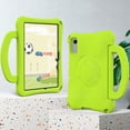 thumbnail image 2 of SaniMore for Samsung Galaxy Tab A9 Plus 12.4" 2023 SM-X810/X816/X818 Case, Shockproof Full-Body Handle Stand Tablet Protective Kids-friendly Lightweight Cover, Green, 2 of 6