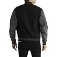 thumbnail image 4 of kamemir Light Jacket Men Men's Slim Fit Lightweight Sportswear Jacket Casual Bomber Jacket(Black,XXL), 4 of 6