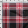 thumbnail image 2 of oneOone Polyester Lycra Fabric Tartan Check Print Sewing Fabric BTY 56 Inch Wide, 2 of 4